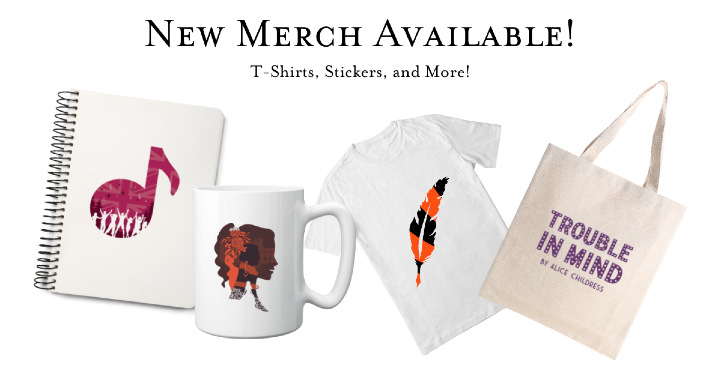 Website Retail New Merch Available